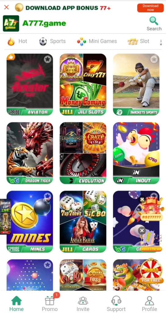 A777 Game