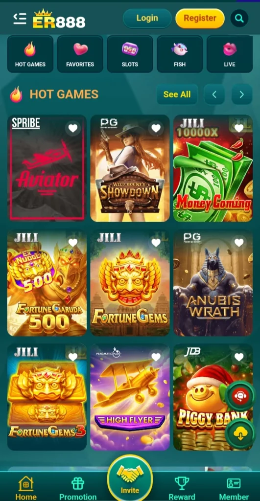 ER888 Game 