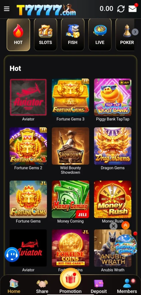 T7777 Game